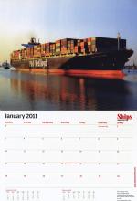 ID 6423 SHIPS MONTHLY CALENDAR 2011
